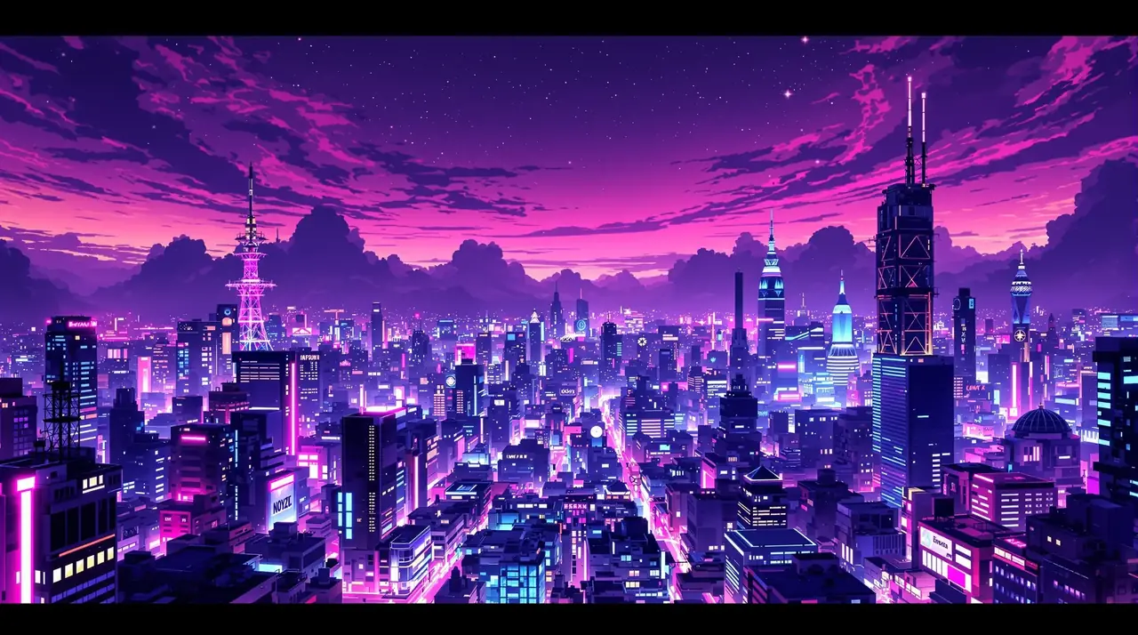 动漫在线免费观看 现代科技动漫平台背景